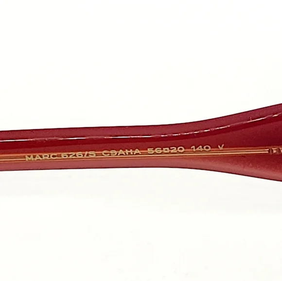 Marc Jacobs 626/S Sunglasses Red - Picture 5 of 8
